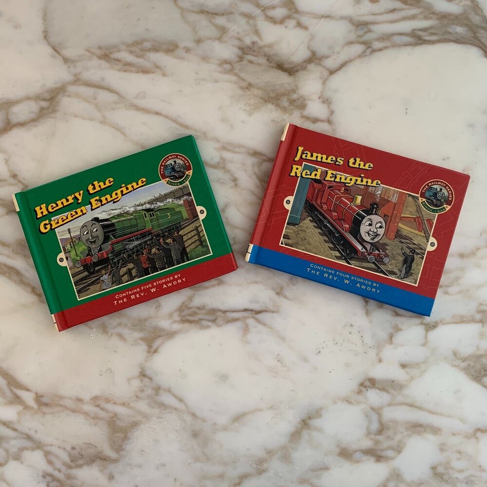 Henry the Green Engine and James the Red Engine Books